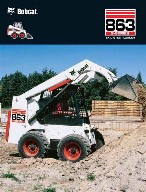 bobcat 863 skid steer loader specs|bobcat 863 specs sheet.